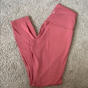 Lululemon Align Pant size 4 Mauve